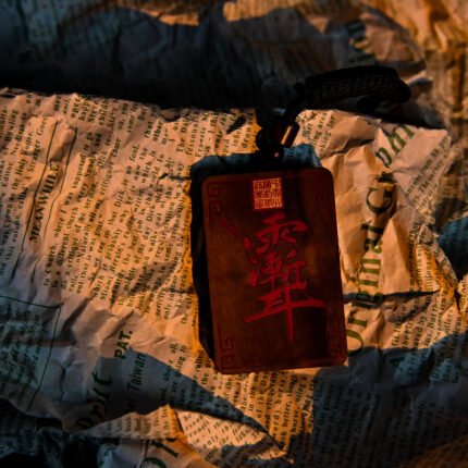 Kismet Bagua Zi Wei Hui Wood Pendant
